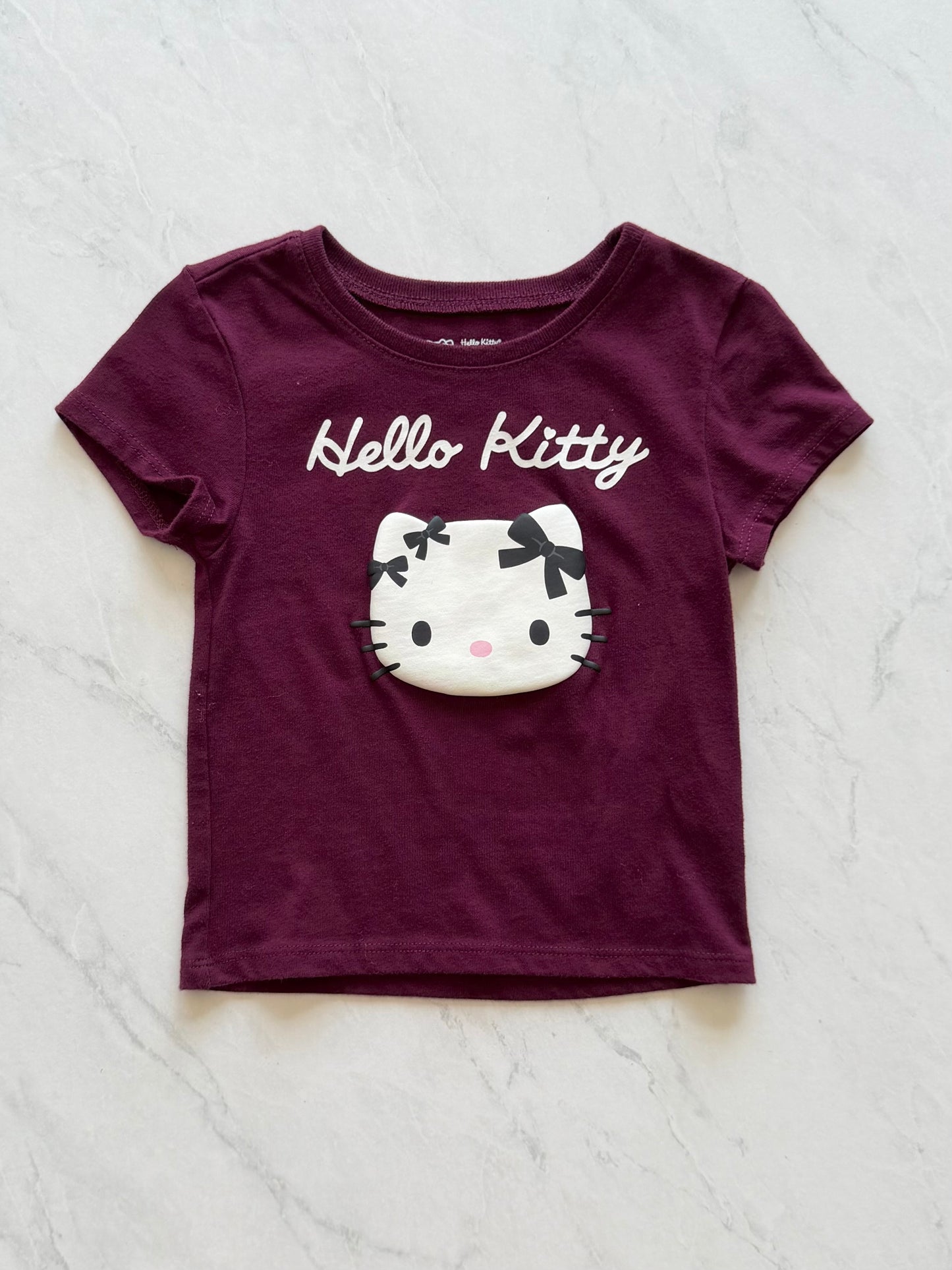 T-shirt - Childrens Place X Hello Kitty - 5-6 ans (fait petit)