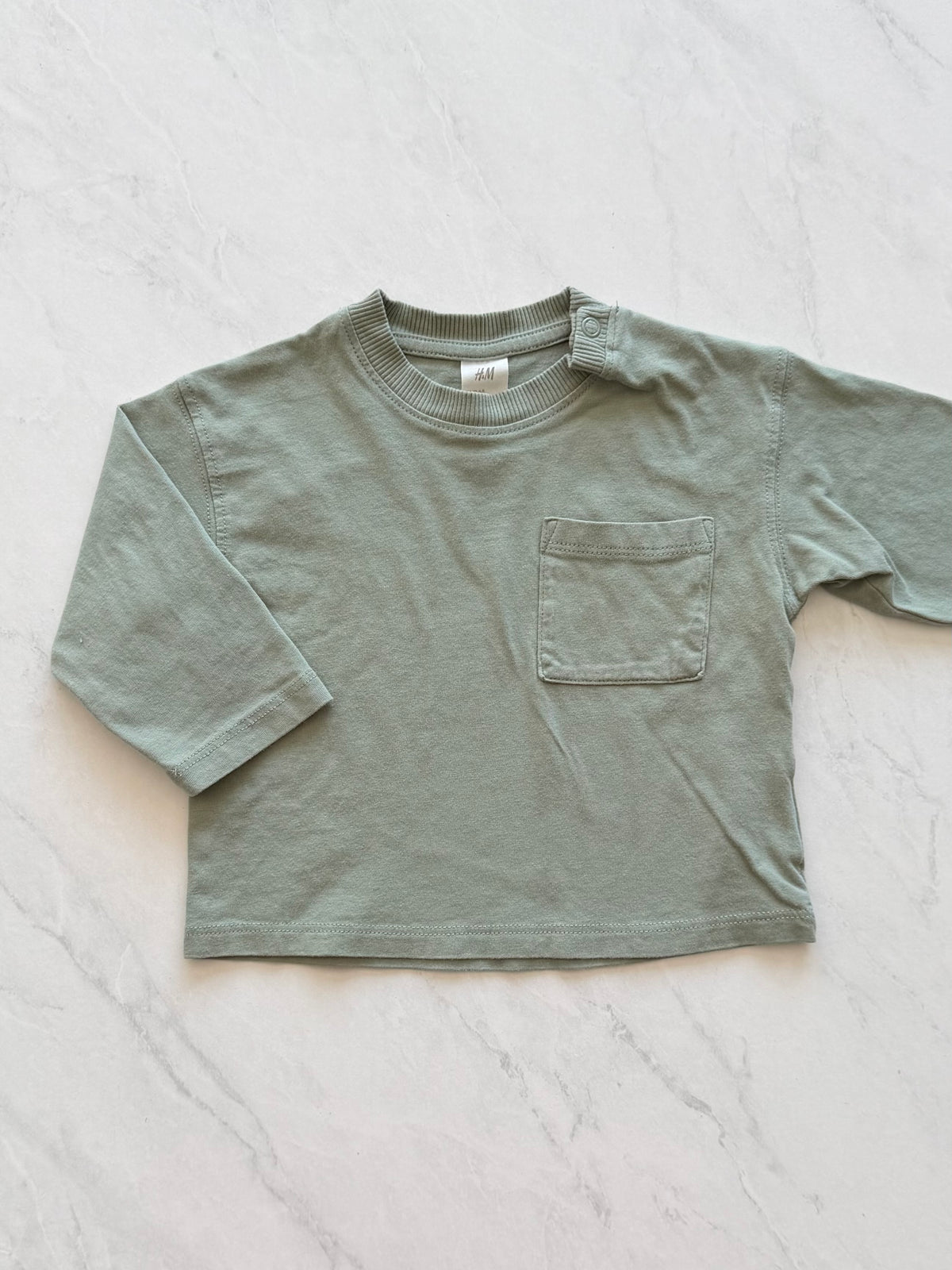Chandail manches longues - H&M - 4-6 mois