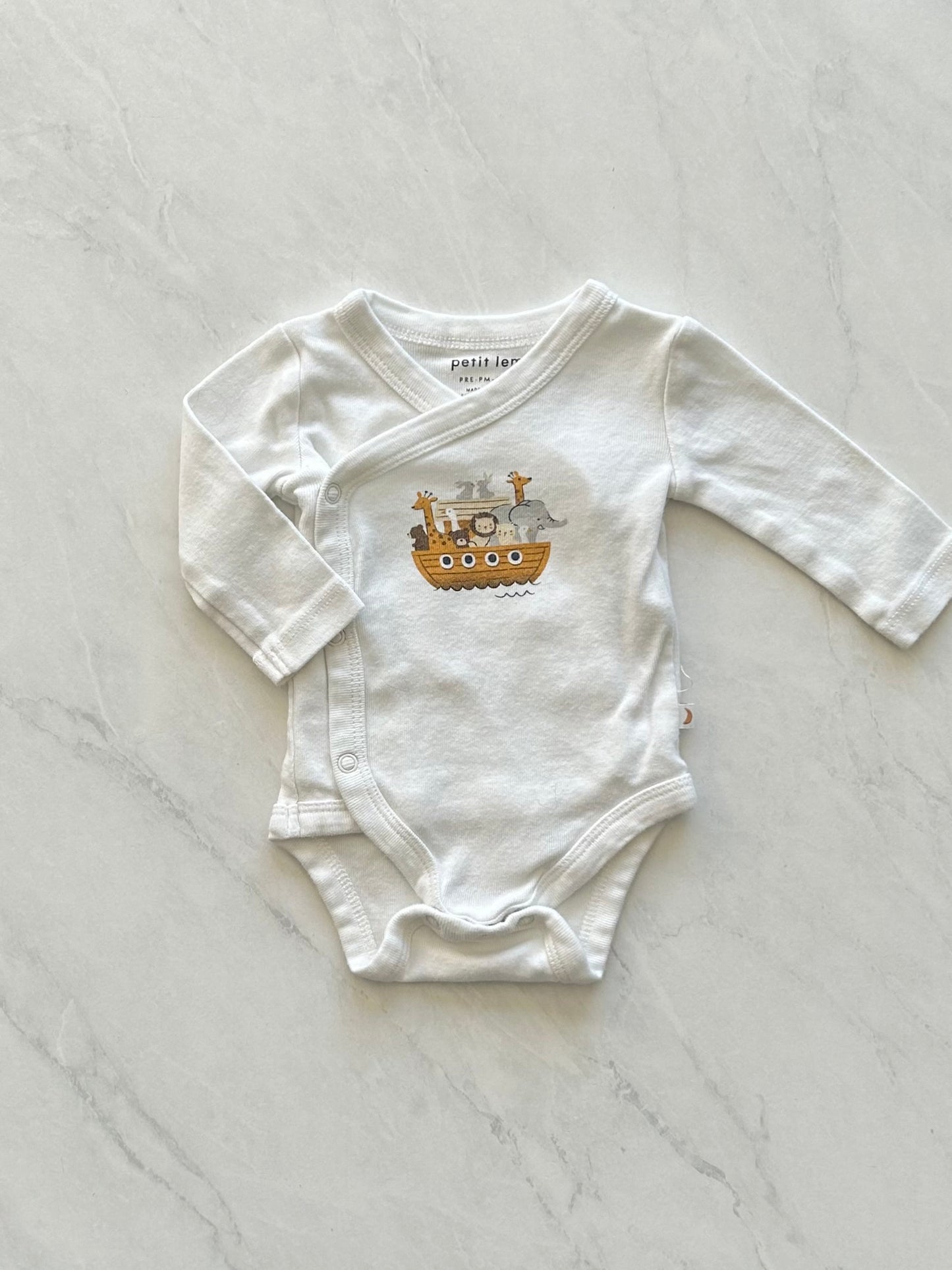 Cache couche manches longues - Petit Lem - Prématuré