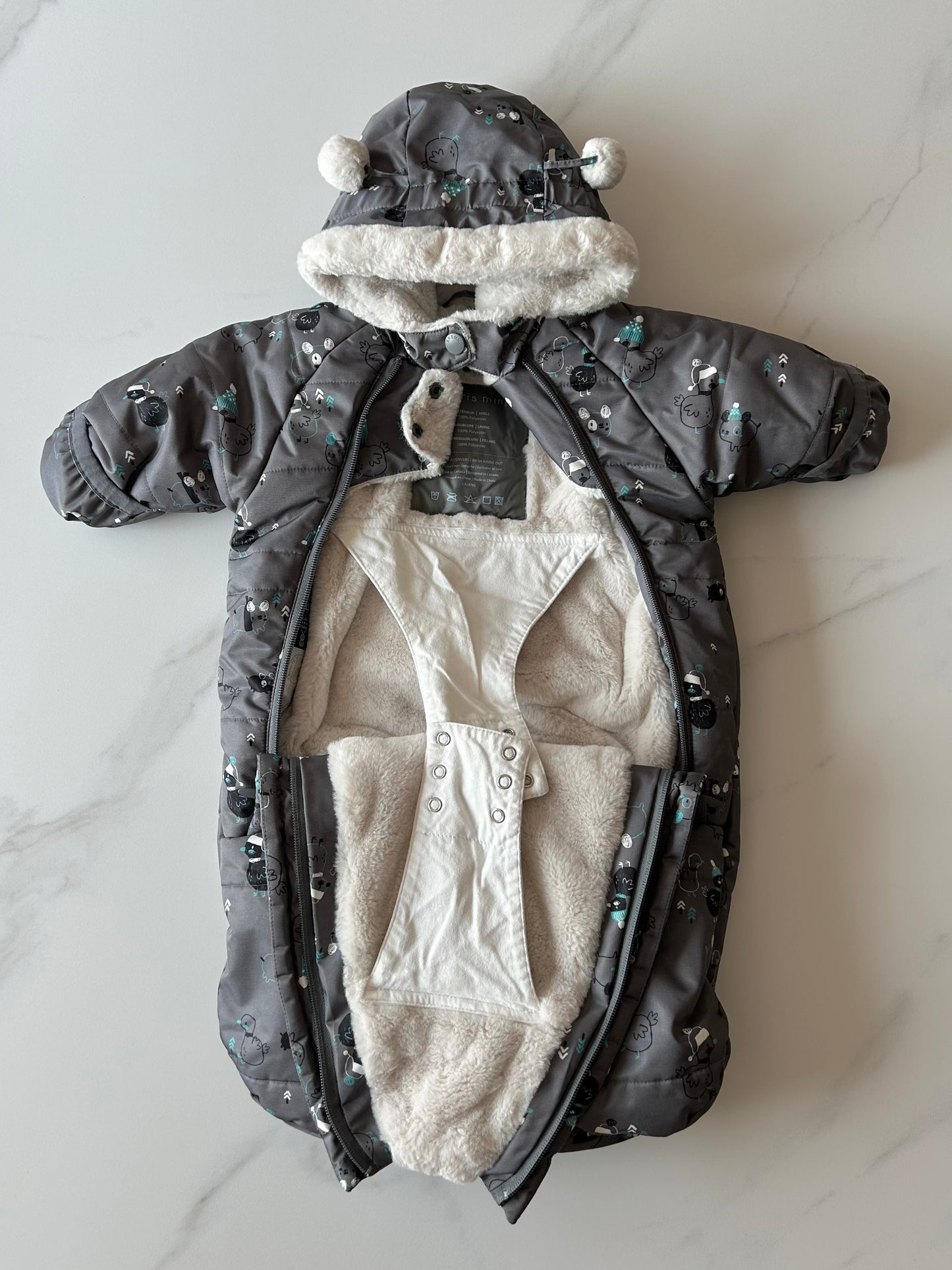 Manteau d’hiver - Souris mini - 6-9 mois