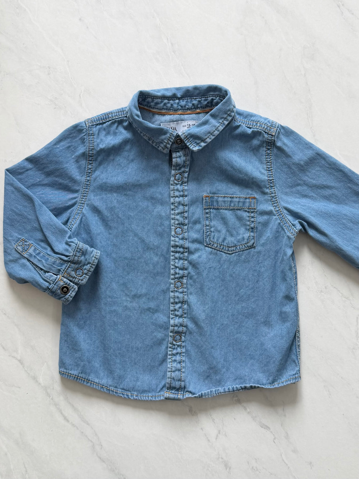 Chemise - Zara - 12-18 mois