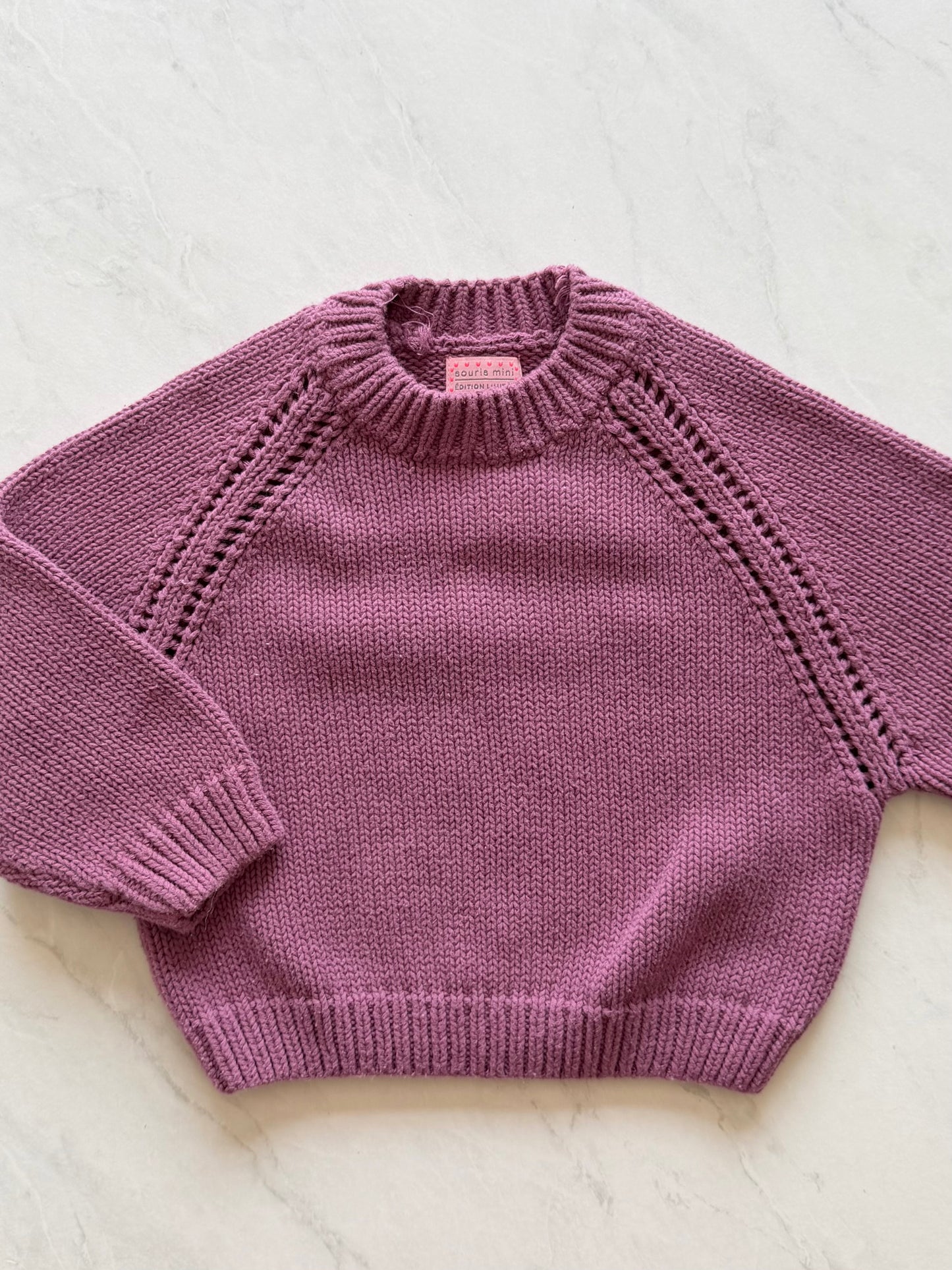 Pull en mailles - Souris Mini - 2-3 ans