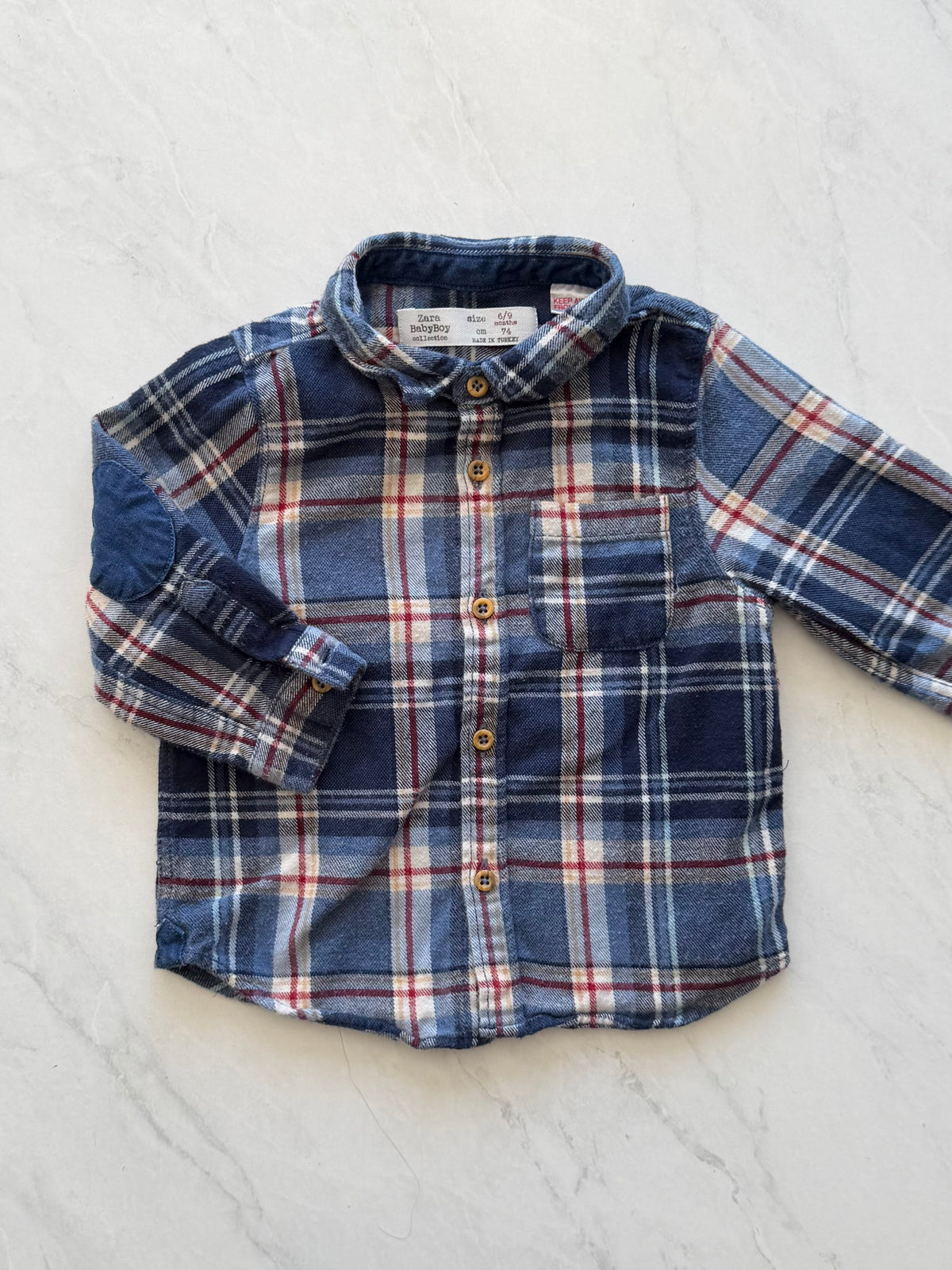Chemise - Zara - 6-9 mois