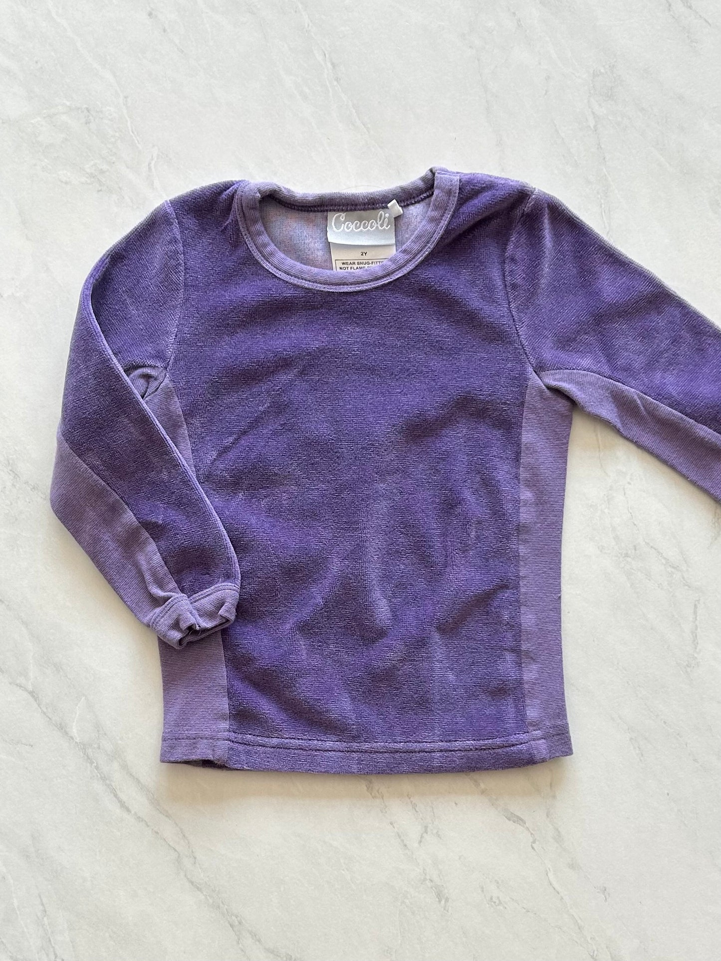 Chandail en velours - Coccoli - 2 ans