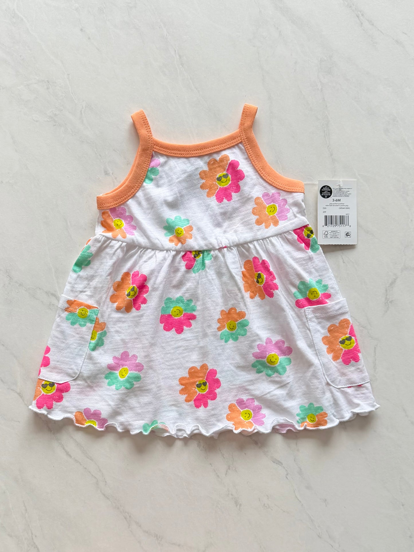 NEUF Robe - George - 3-6 mois
