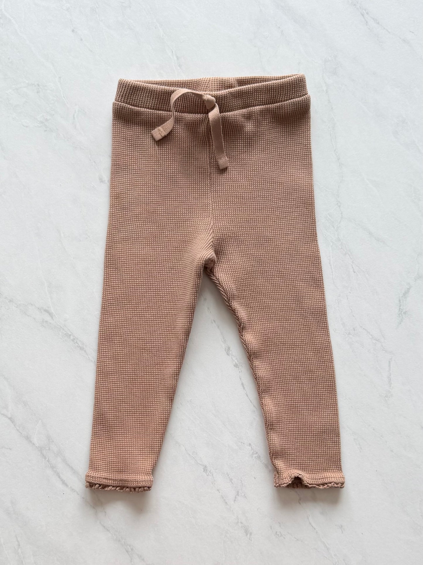 Legging en tissus gaufré - Zara - 18 mois