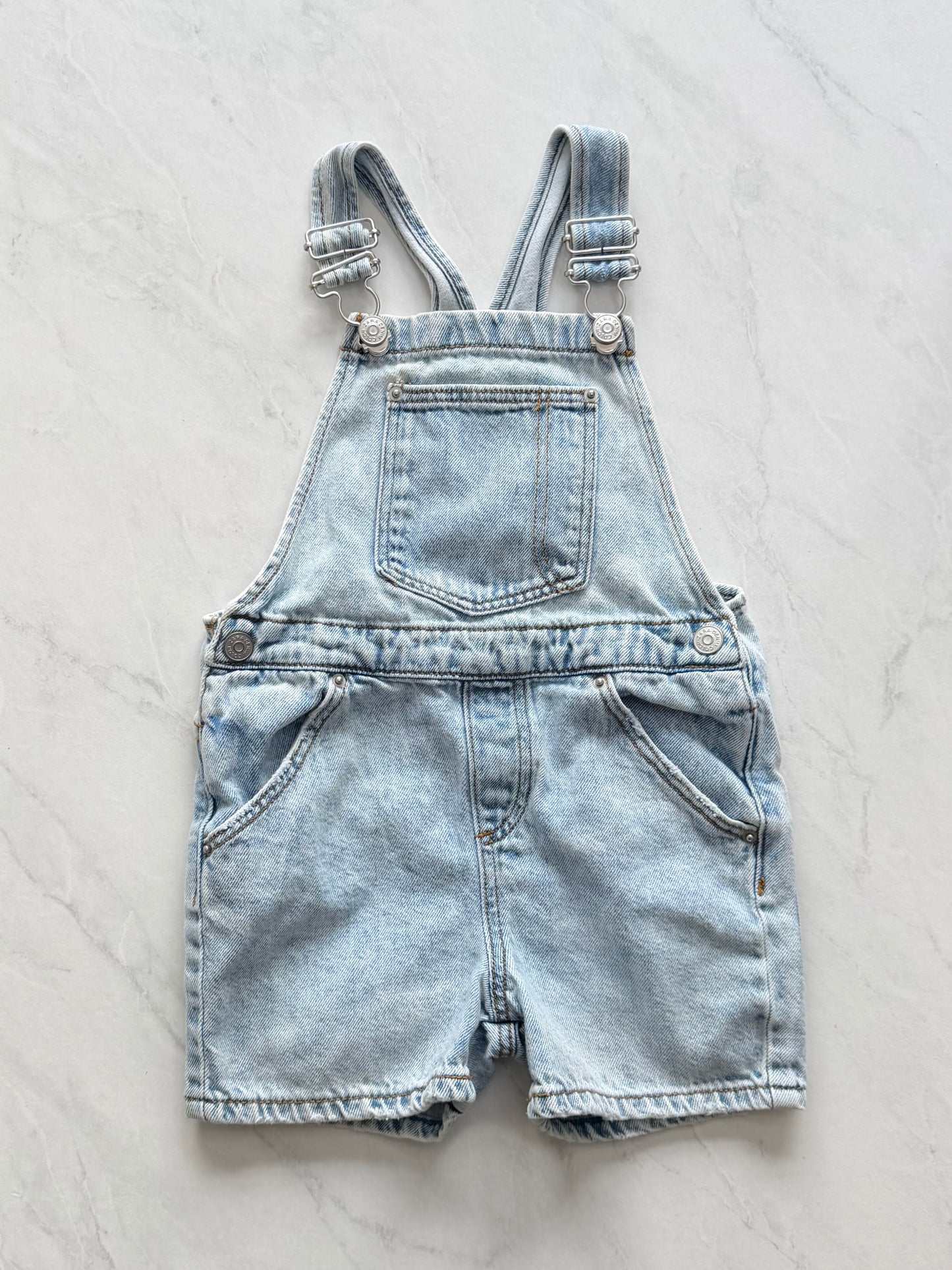 Salopette en jeans - Zara - 18-24 mois