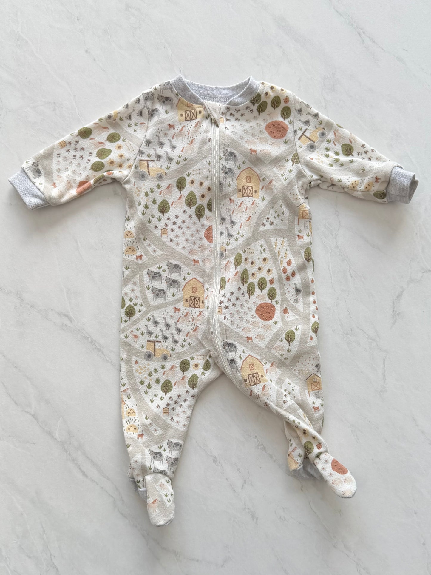 Pyjama à pattes - Bébé confort - 0 mois (légèrement mousseux)