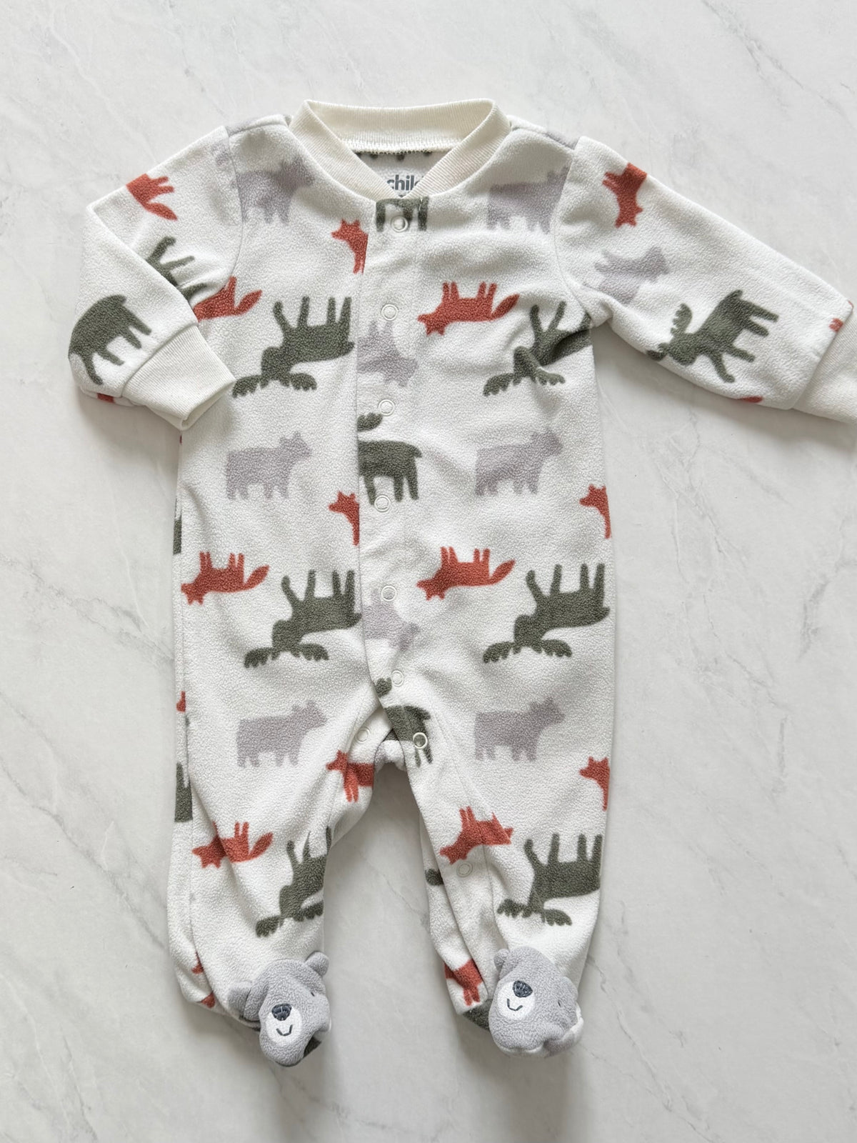 Pyjama à pattes en polar - Child of mine - 0-3 mois