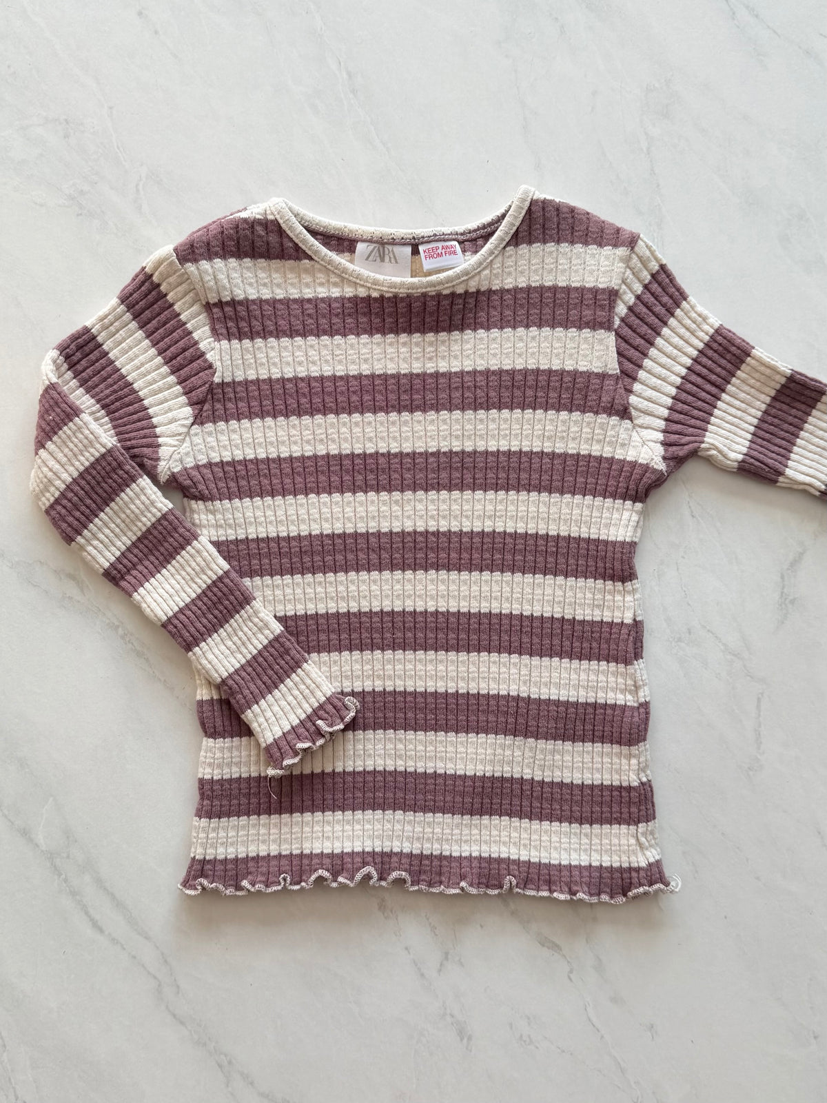 Chandail côtelé - Zara - 4-5 ans