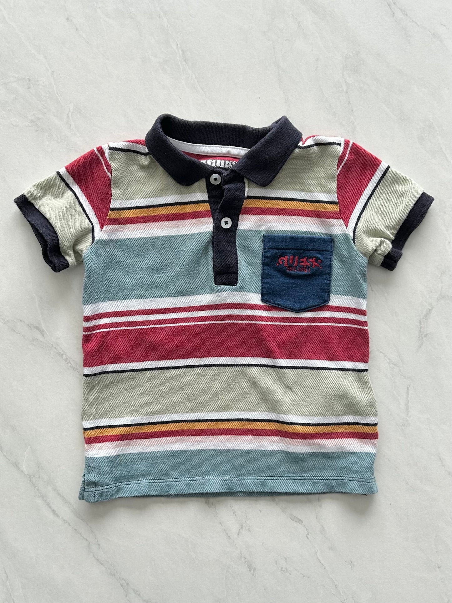 T-shirt polo - Guess - 24 mois