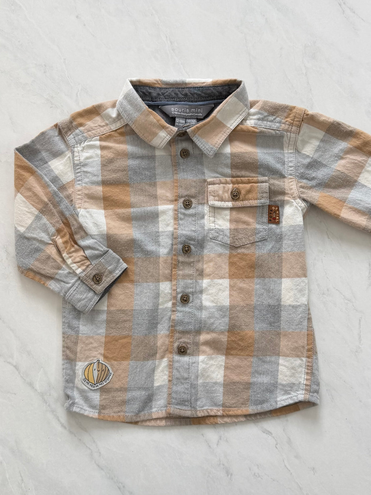 Chemise - Souris Mini - 12-18 mois
