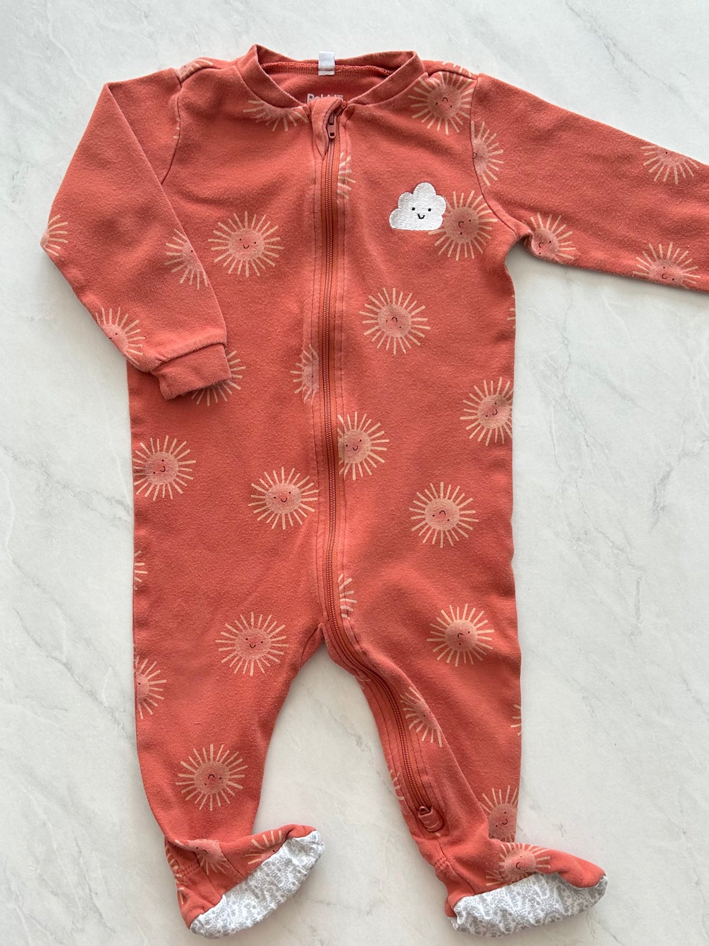 Pyjama à pattes - Pekkle - 12 mois (légèrement mousseux)