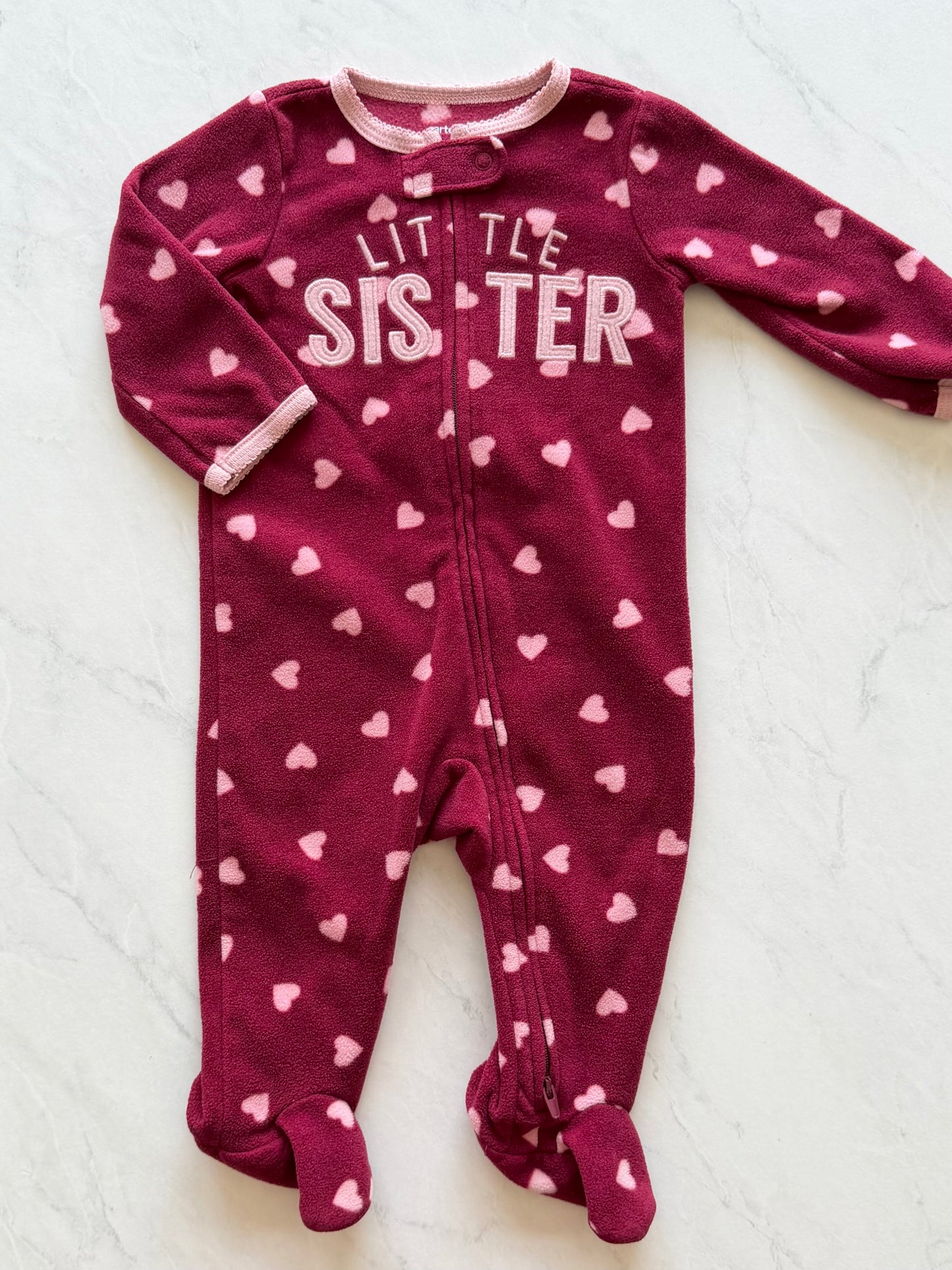 Pyjama à pattes en polar - Carters - 6 mois