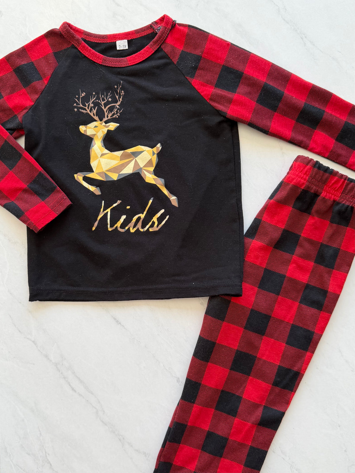 Pyjama 2 pièces - aucune marque - 2-3 ans