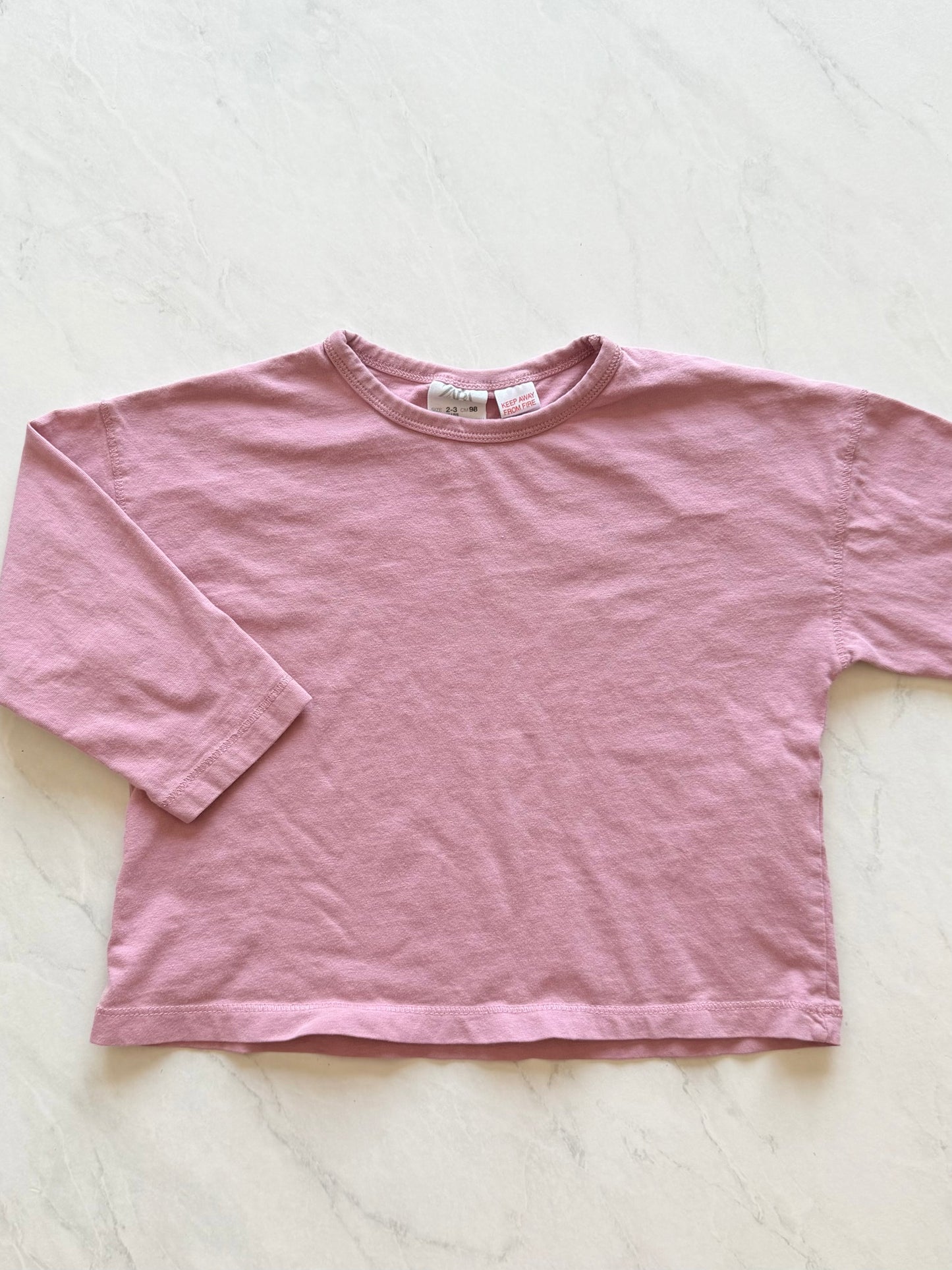 Chandail manches longues - Zara - 2-3 ans