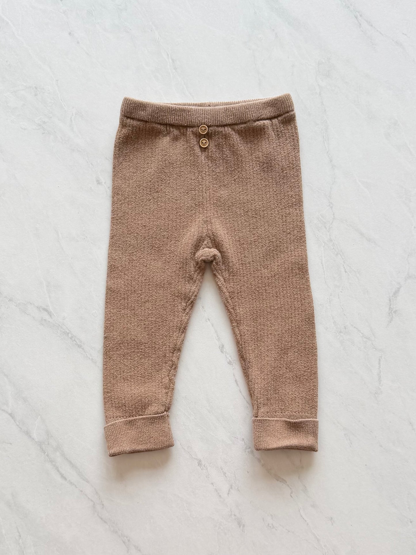 Pantalon en mailles - Zara - 9-12 mois