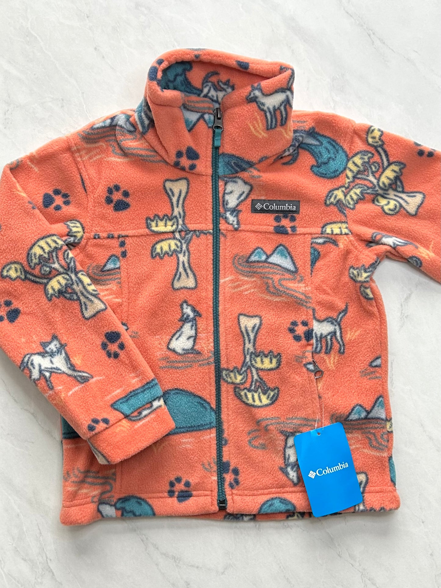 NEUF Veste en polar - Columbia - 4-5 ans