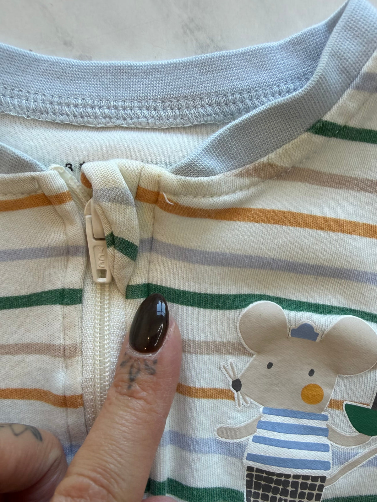 *Imparfait* Pyjama à pattes - Bébé confort - 9 mois