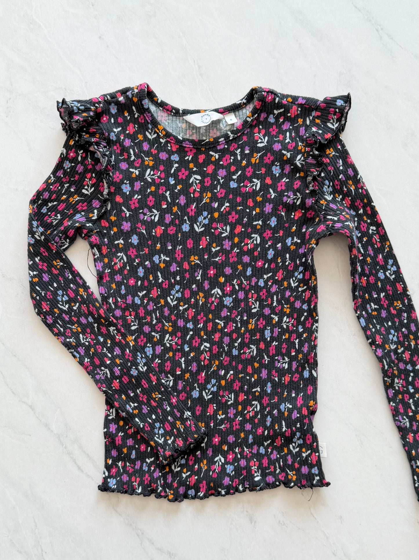 Chandail côtelé - Roméo + Juliette - 6 ans