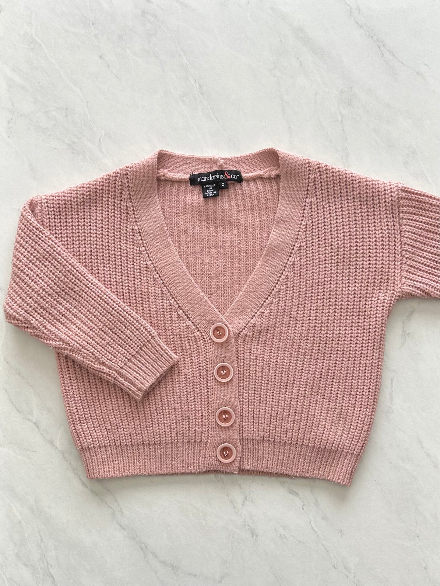 Veste en mailles - Mandarine & co - 2 ans