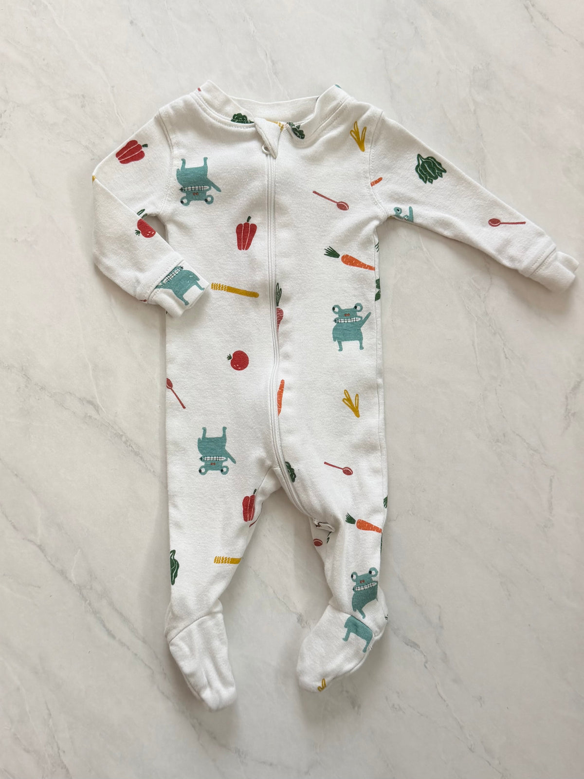 Pyjama à pattes - Rise Little earthling - 0-3 mois