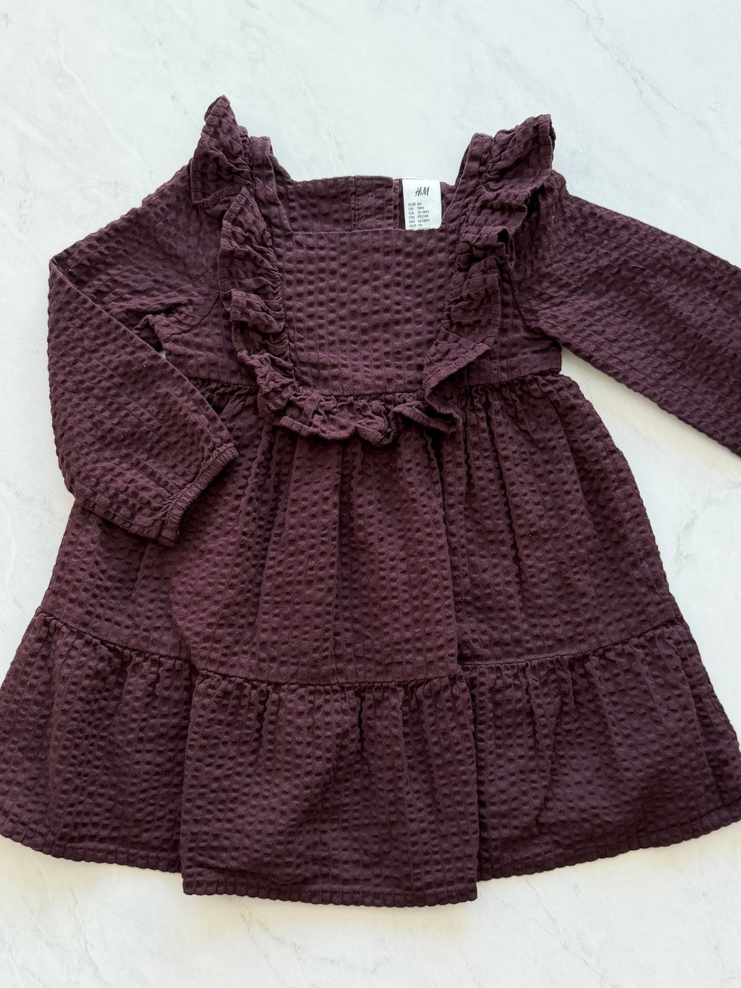 Robe en coton - H&M - 12-18 mois