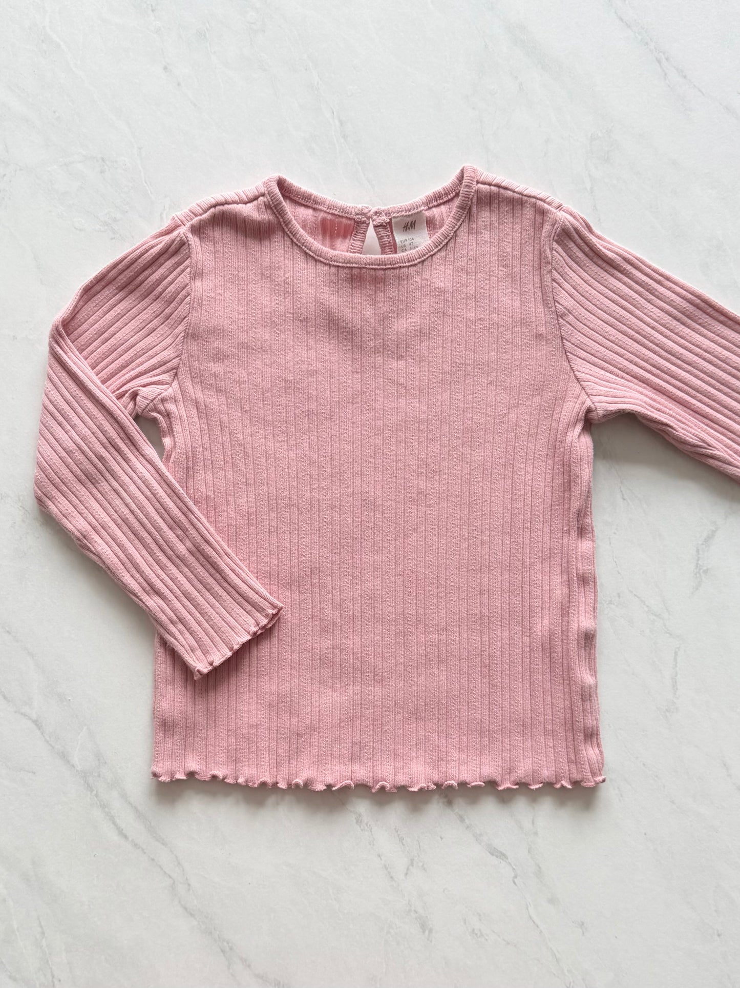 Chandail côtelé - H&M - 3-4 ans