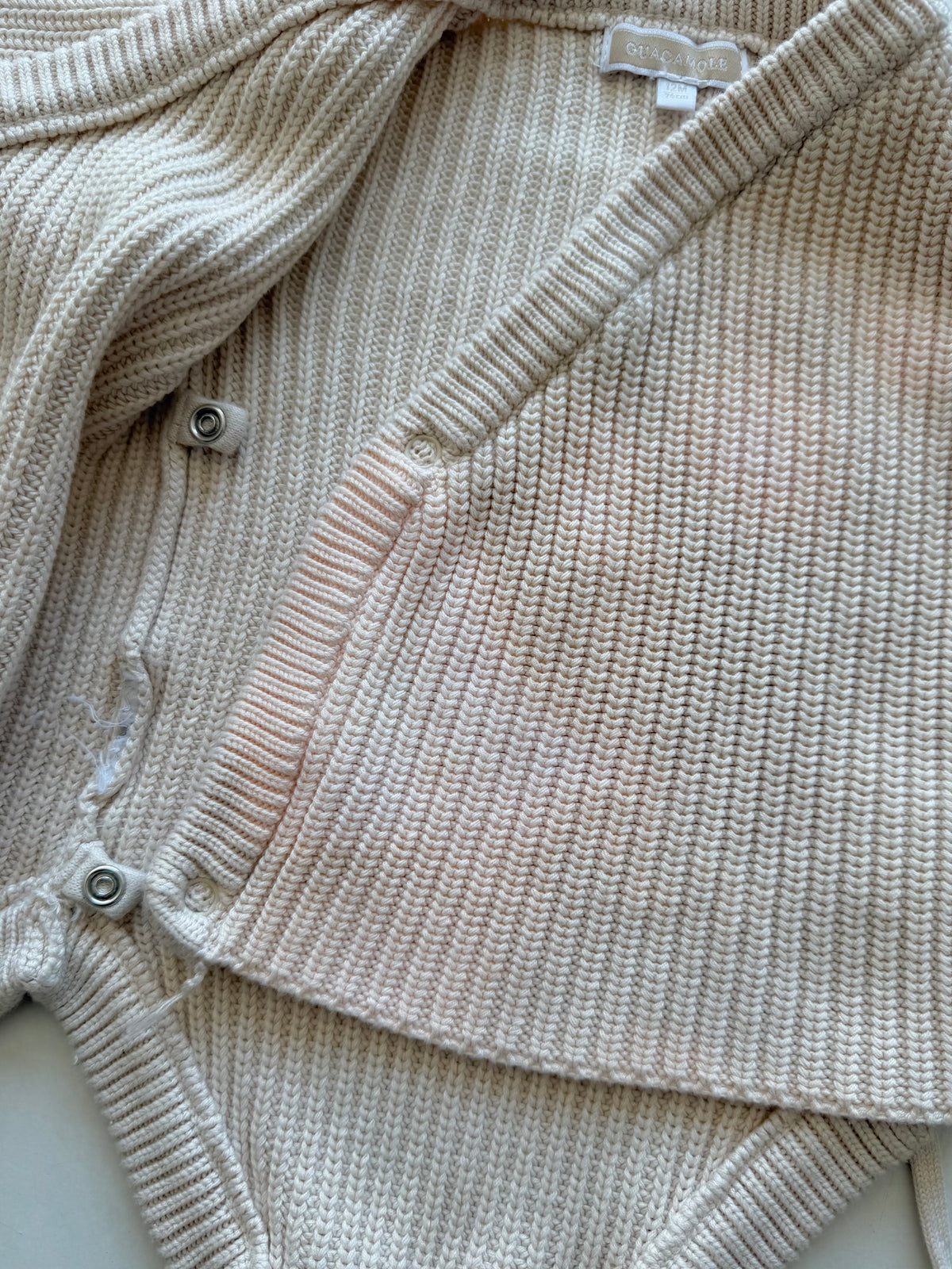 *Imparfait* Cache couche kimono en bambou - Guacamole - 12 mois