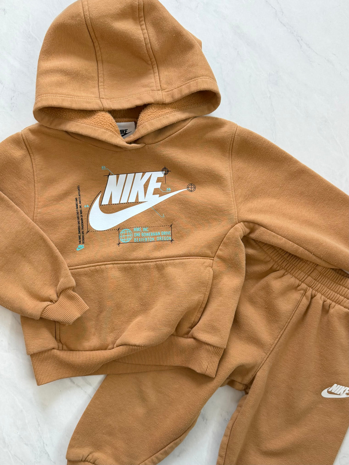 Ensemble en coton ouaté - Nike - 2-3 ans (légèrement mousseux)