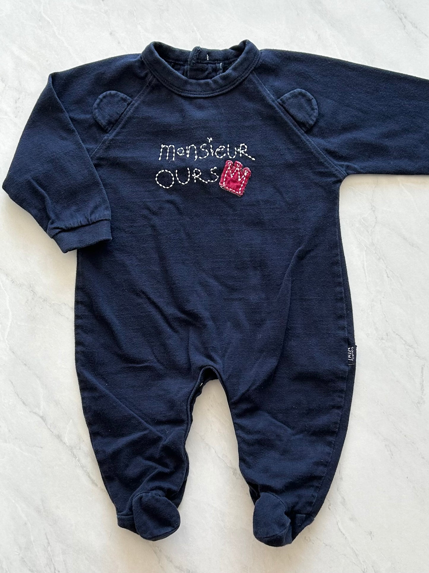 Pyjama à pattes - Souris mini - 6 mois