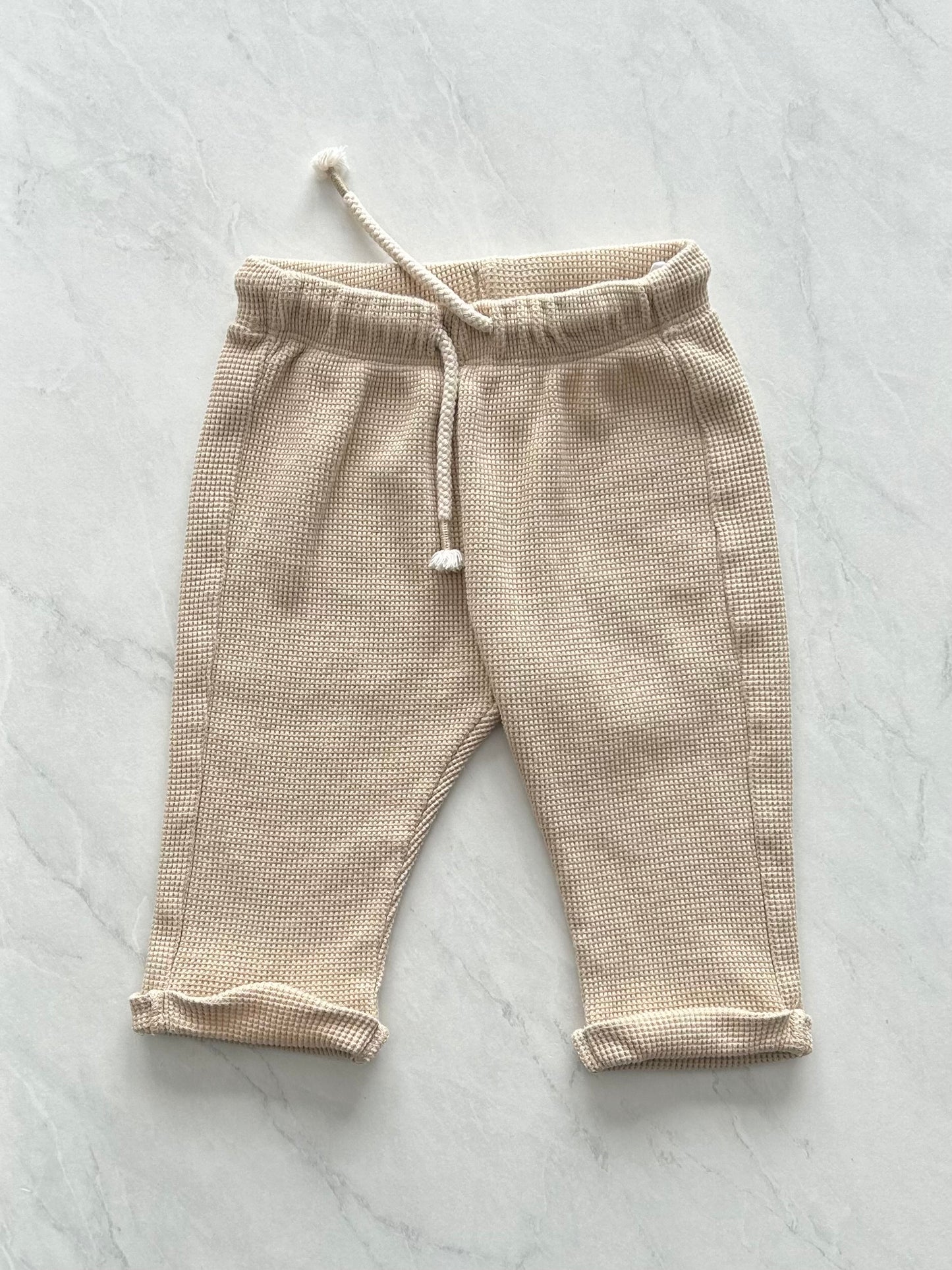 Pantalon en tissus gaufré - H&M - 6-9 mois