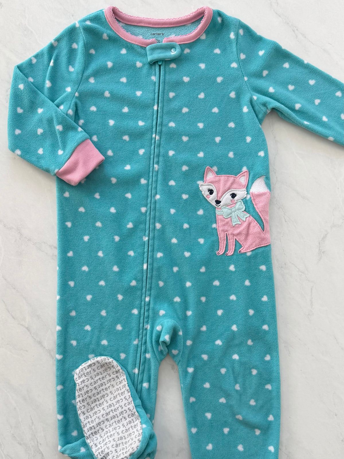 Pyjama à pattes en polar - Carters - 2T