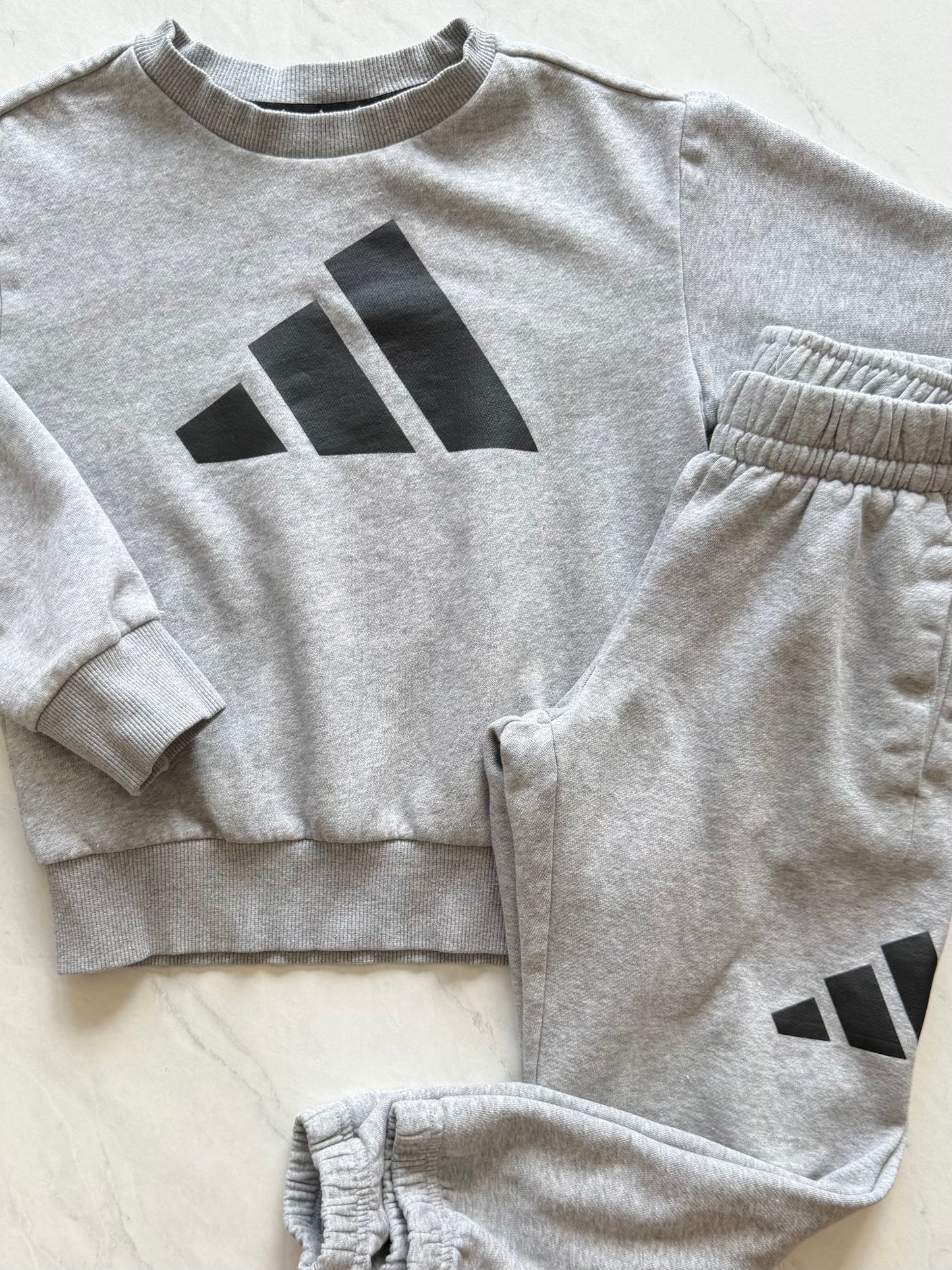Ensemble en coton ouaté - Adidas - 7-8 ans