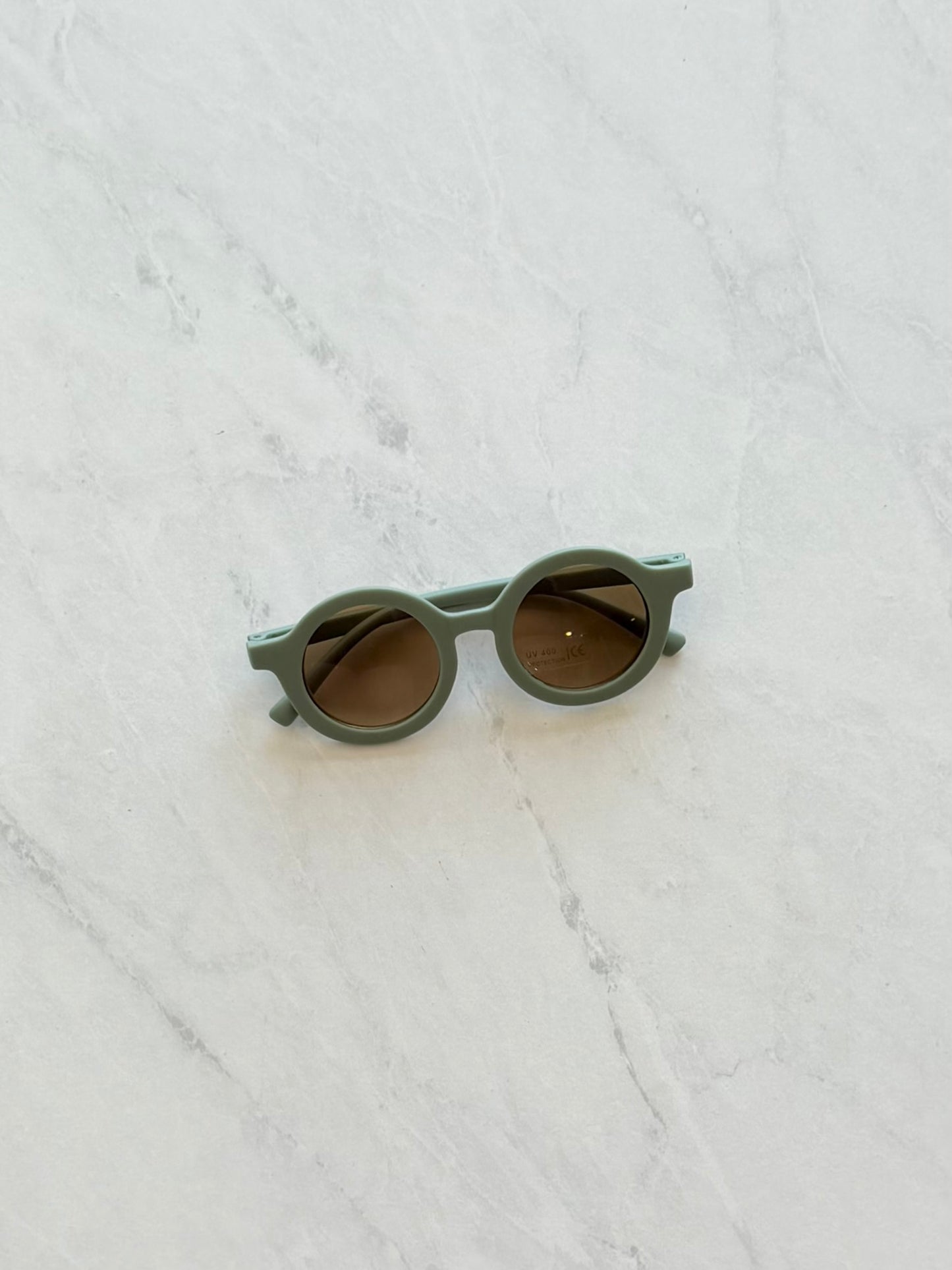 Lunette de soleil ronde - Sauge
