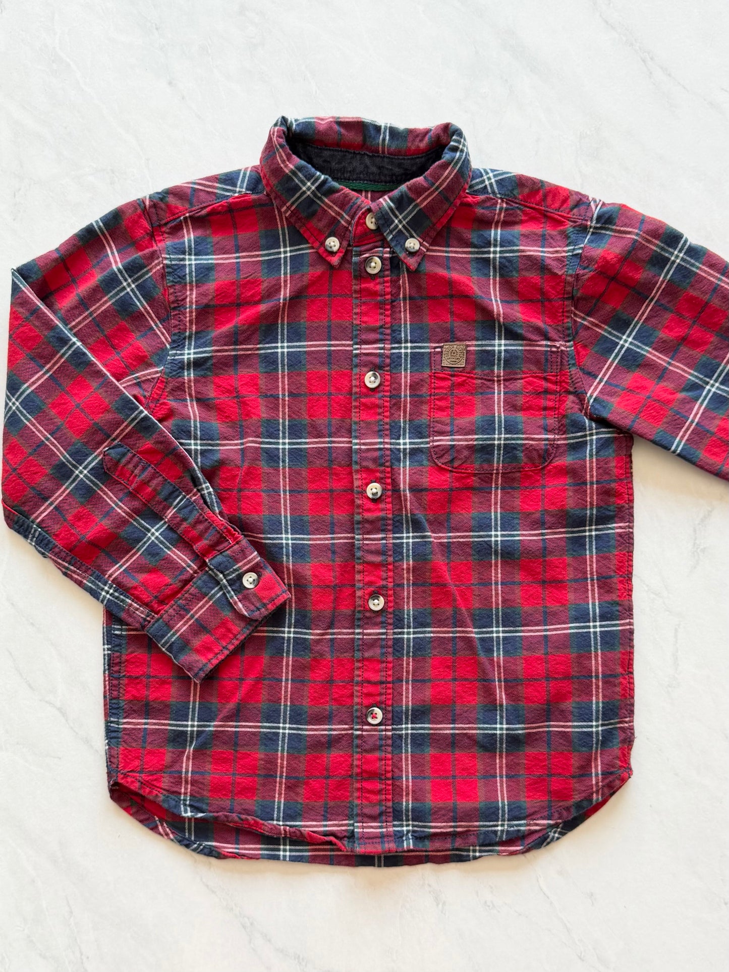 Chemise manches longues - H&M - 4-5 ans