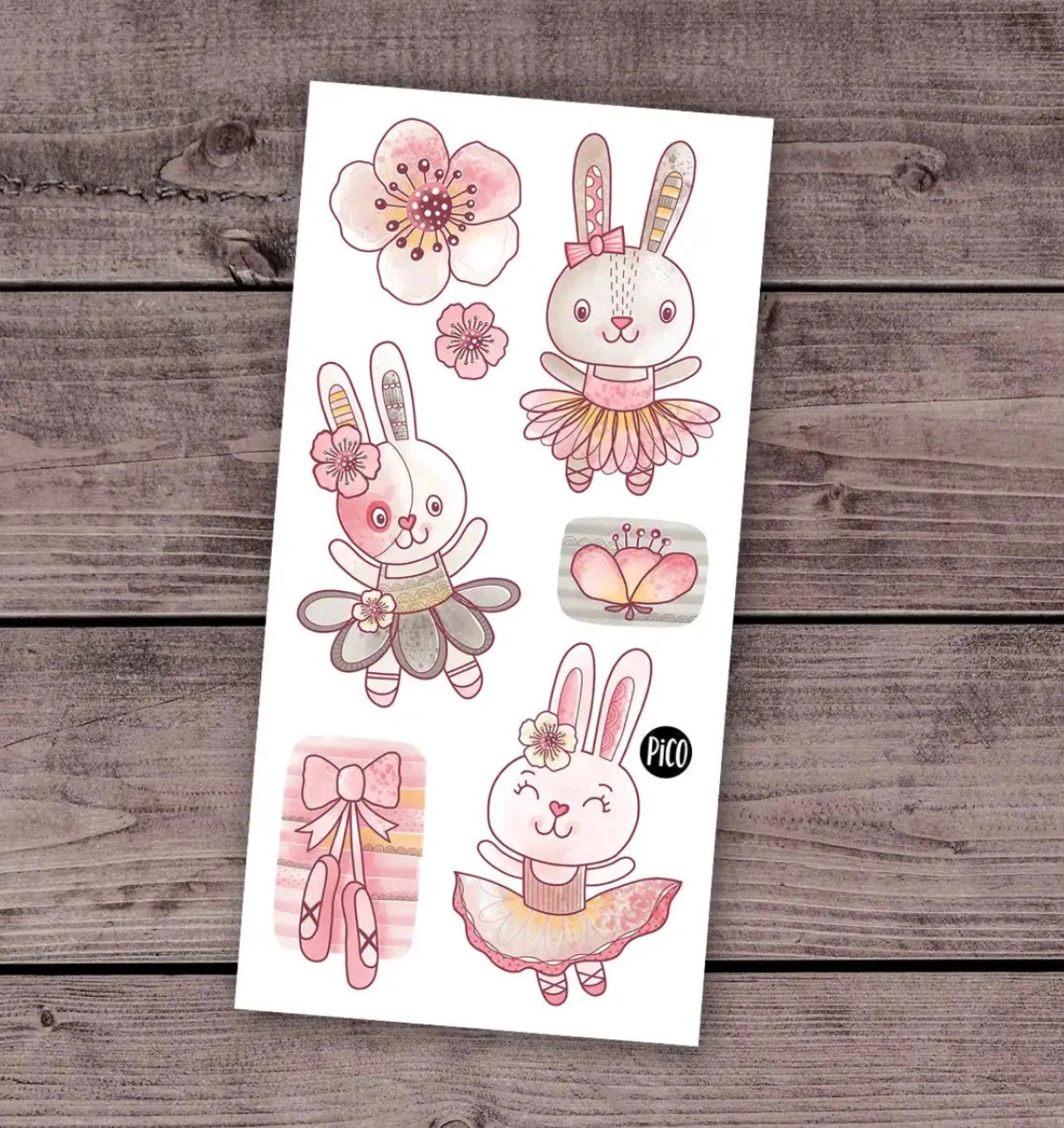 Pico tatoo - Les lapines ballerines