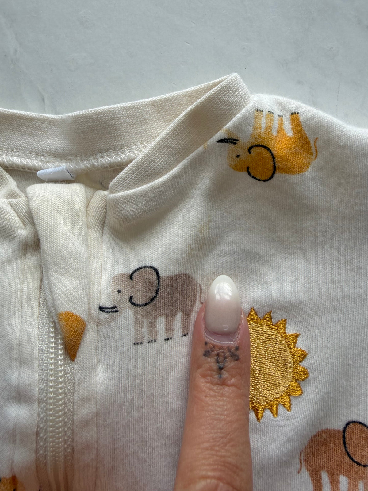 *Imparfait* Pyjama à pattes - Pekkle - 6 mois