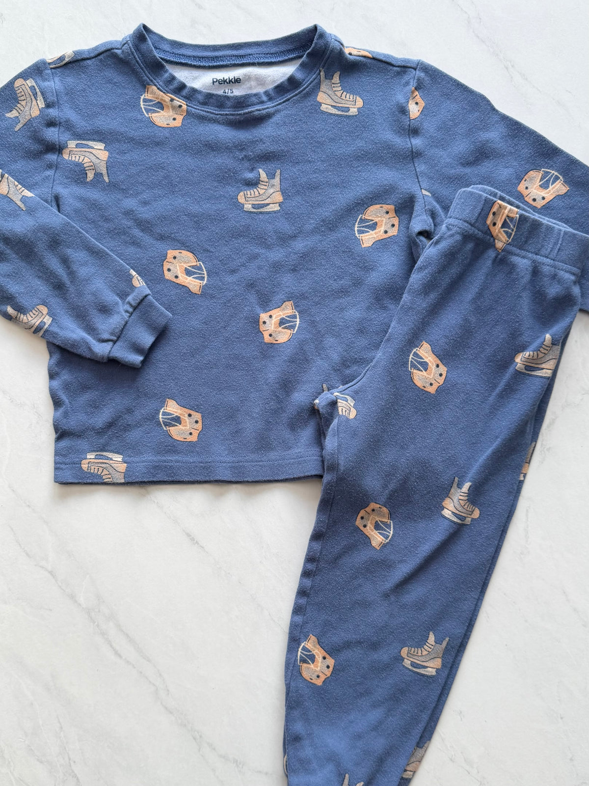 Pyjama 2 pièces - Pekkle - 4-5 ans (légèrement mousseux)