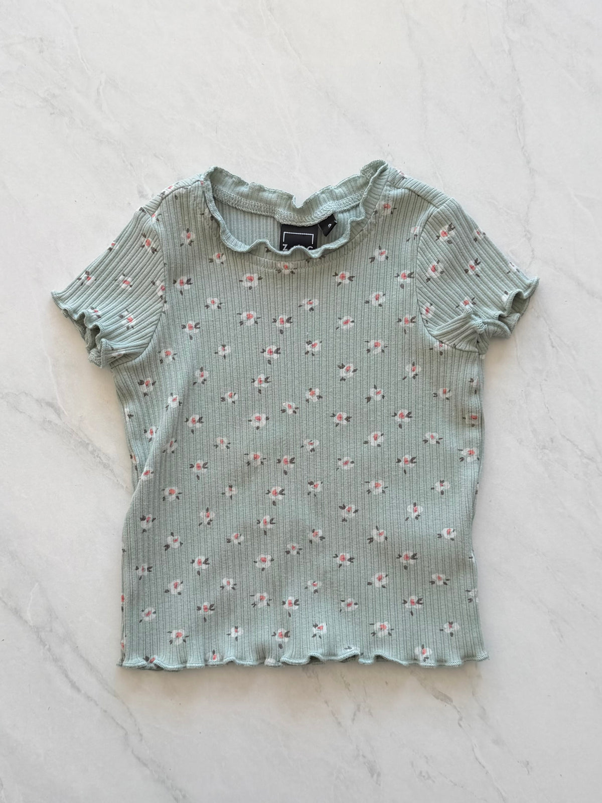 T-shirt côtelé - Z/C - 3 ans (fait petit)