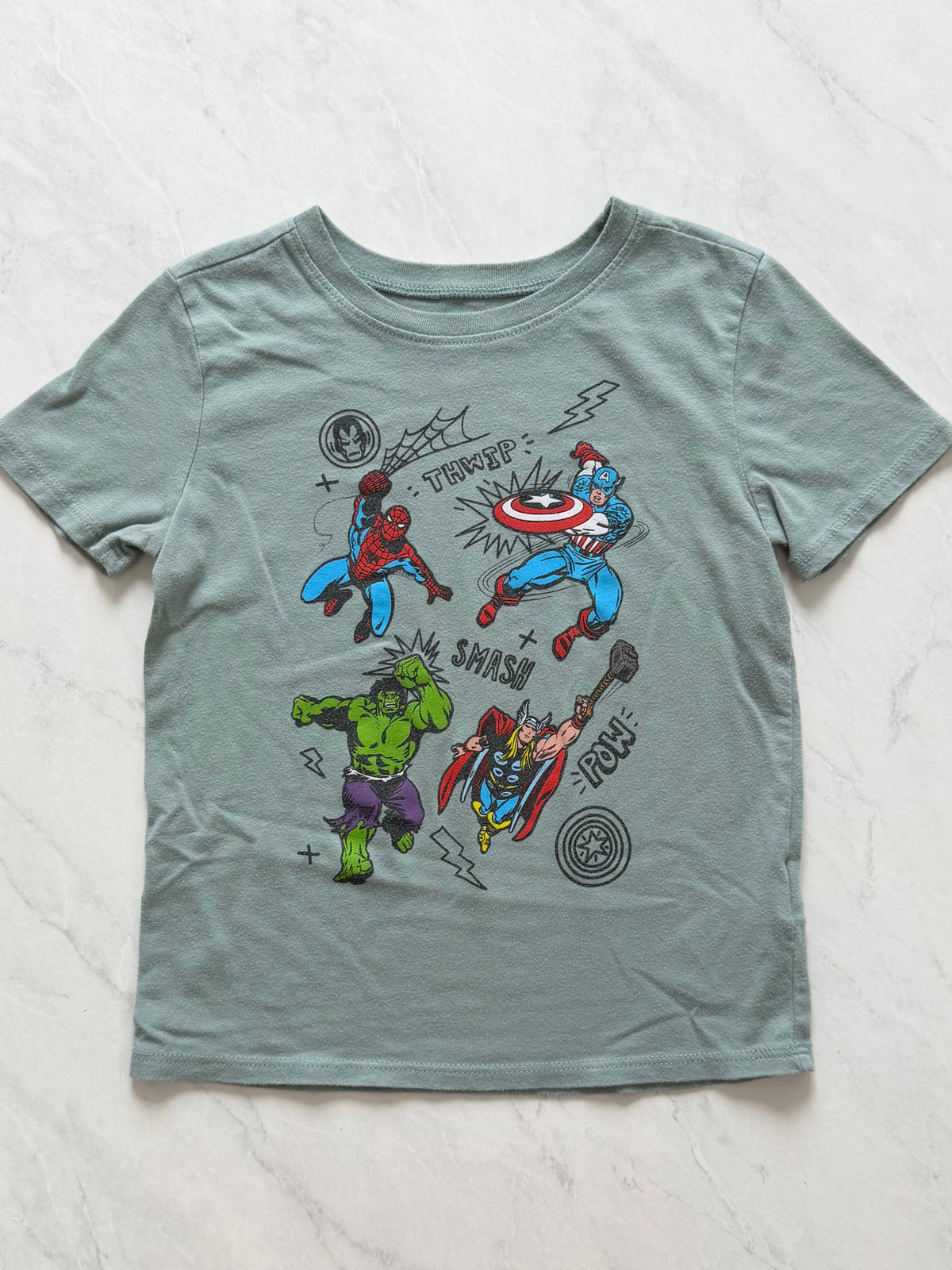 T-shirt - Marvel - 5 ans (légèrement mousseux)