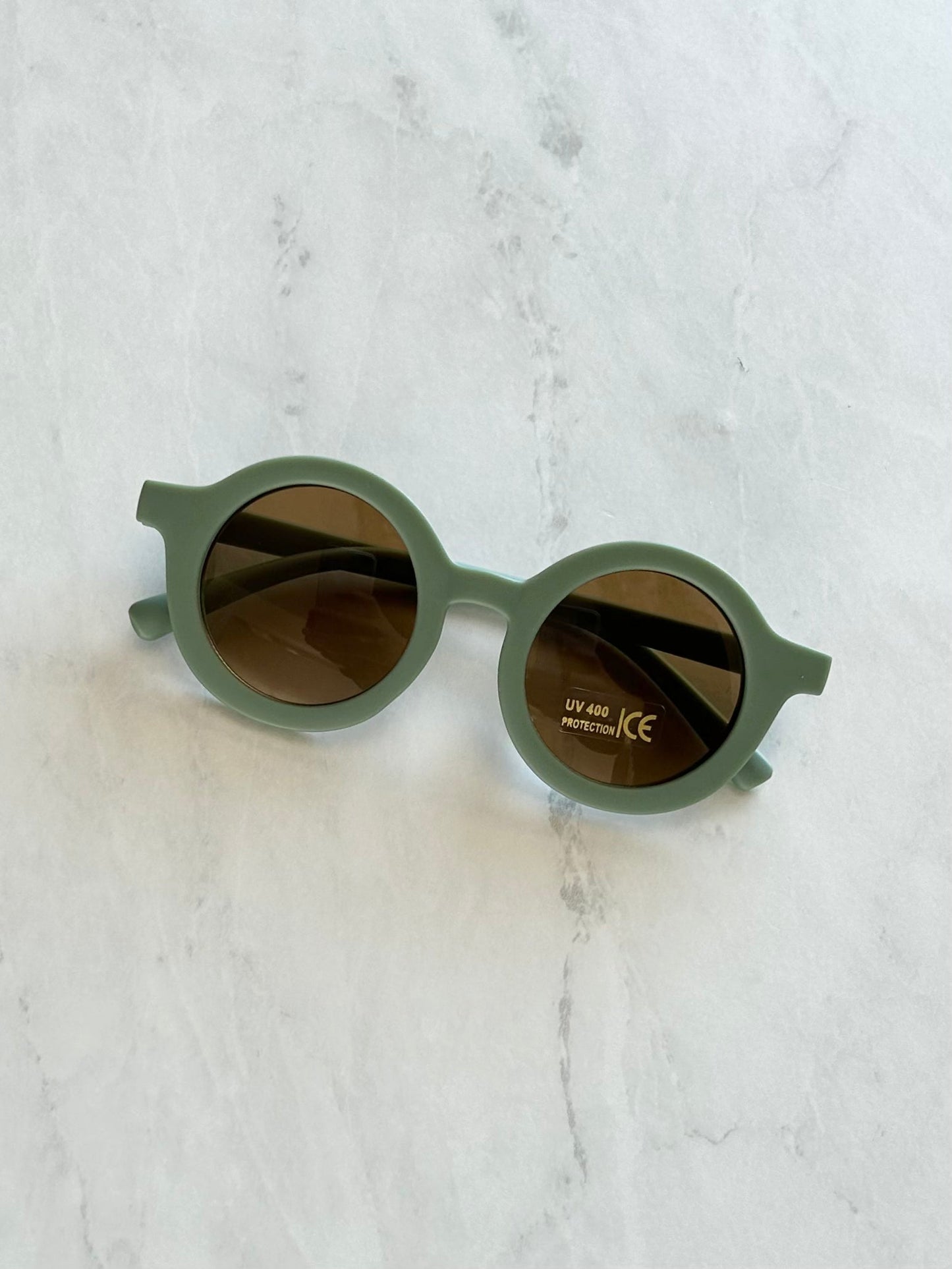 Lunette de soleil ronde - Sauge