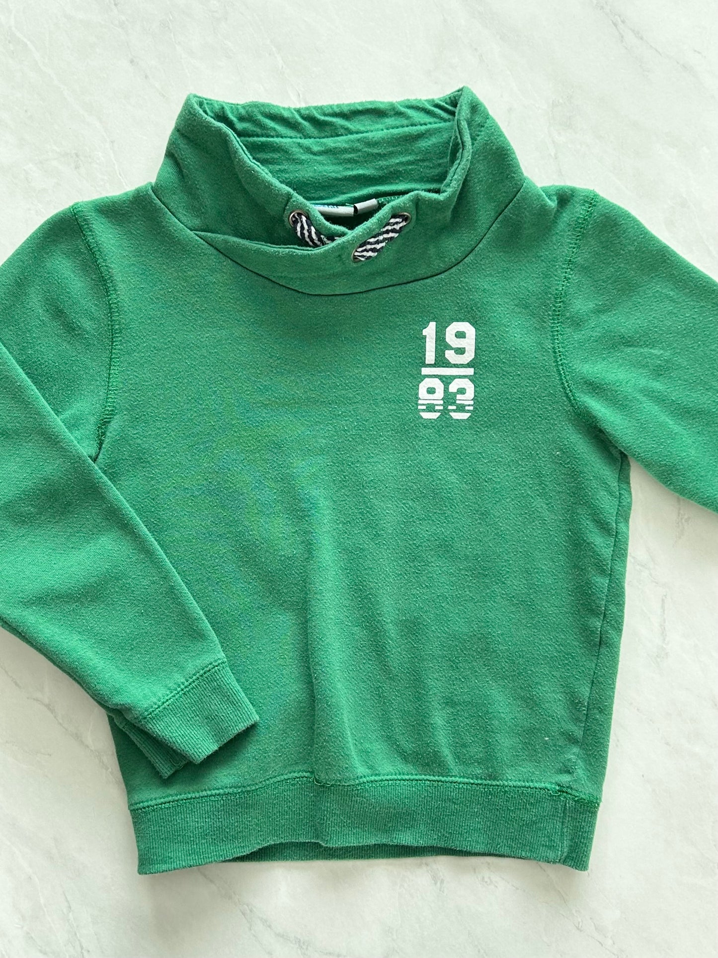 Cotton fleece - 6 years (slightly foamy)