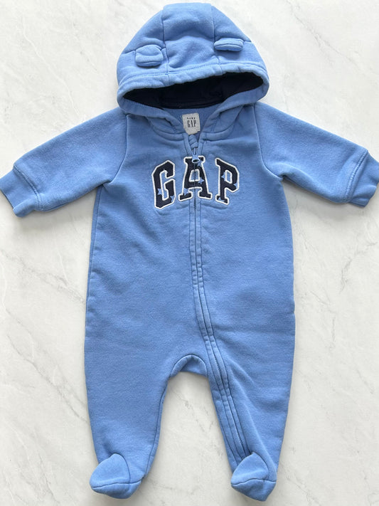 Combinaison une pièce en coton ouaté - Baby Gap - 0-3 mois