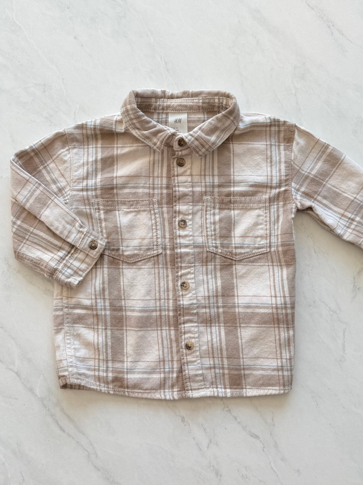 Chemise - H&M - 6-9 mois