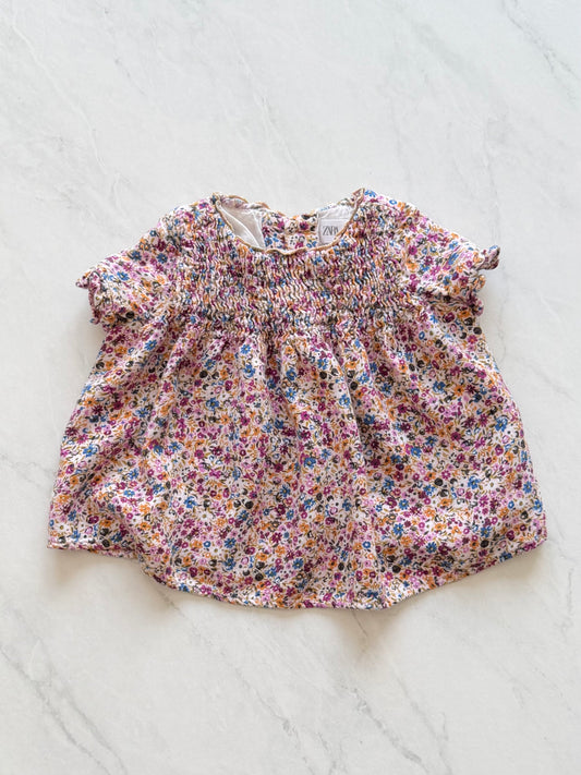 Haut en viscose - Zara - 6-9 mois