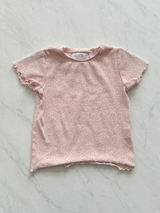 *Imparfait* T-shirt côtelé - Zara - 5 ans