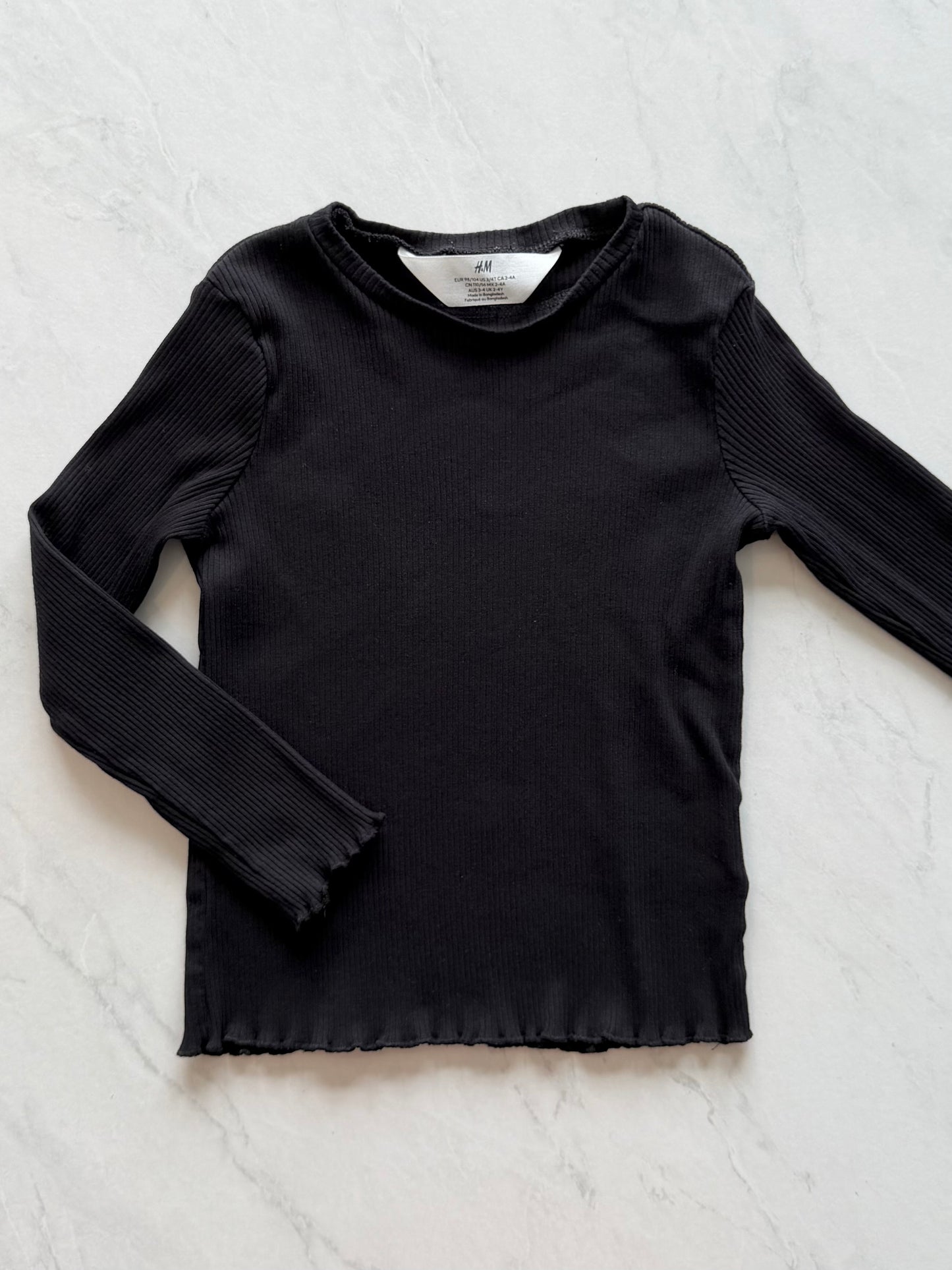 Chandail côtelé - H&M - 2-4 ans