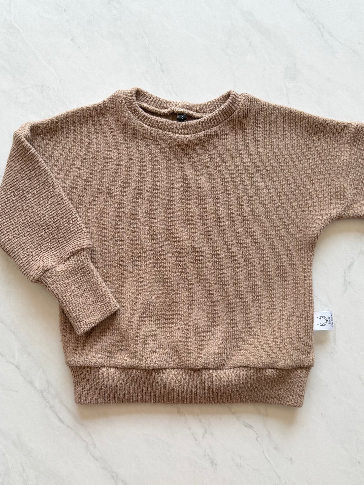 Pull - Loup d’à côté - 2 ans