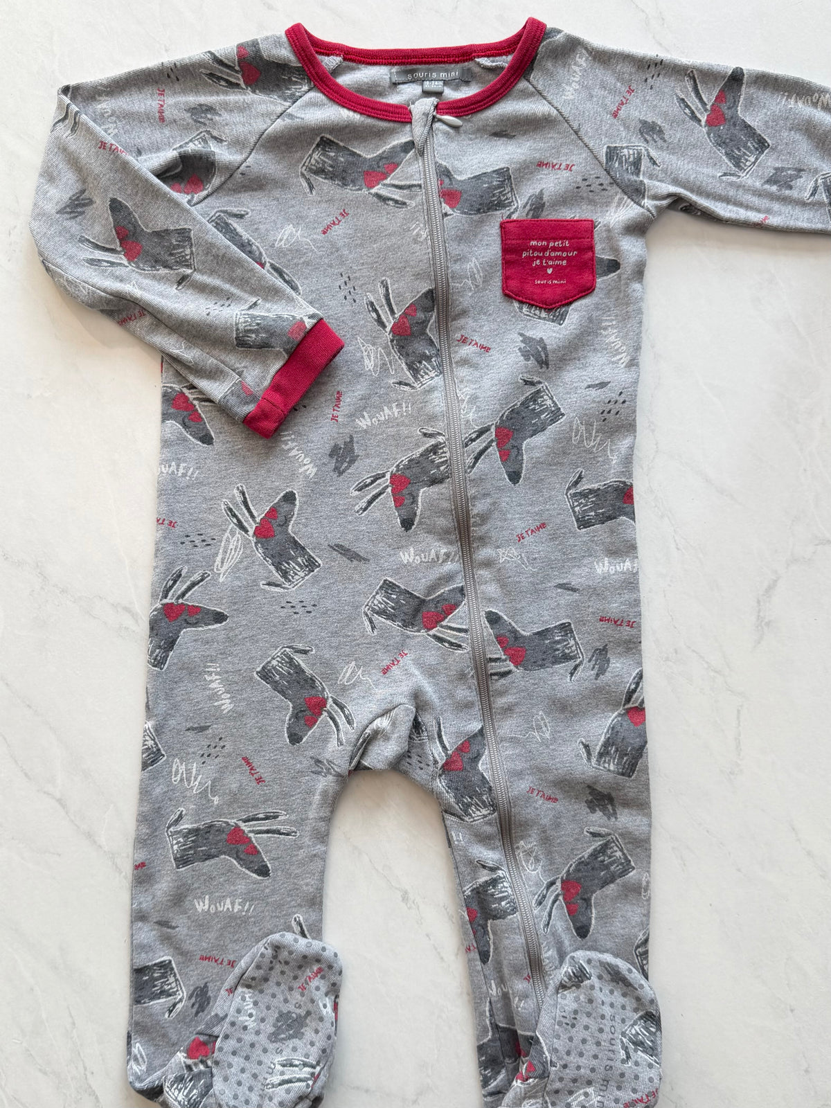 Pyjama à pattes - Souris Mini - 18-24 mois